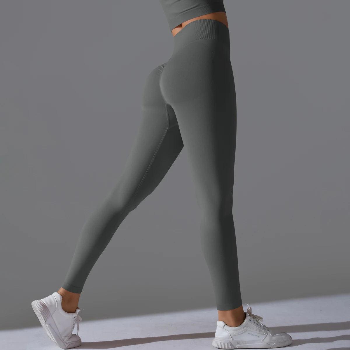 Women's High-Waisted Seamless Leggings – Booty Lifting Fit