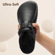 Women’s Winter Clogs Cotton-Lined Slip-On Garden Mules