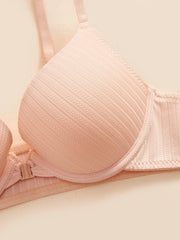 Women's Push Up Ribbed Bra | OWNLUXE