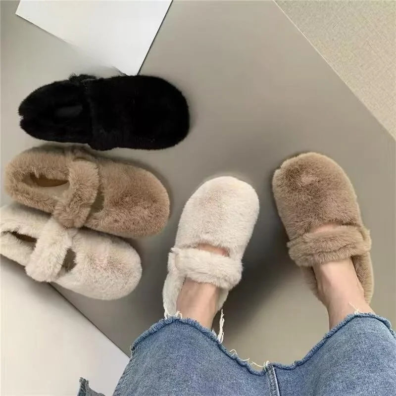 Women's Round Toe Cotton Loafers – Shop at OWNLUXE
