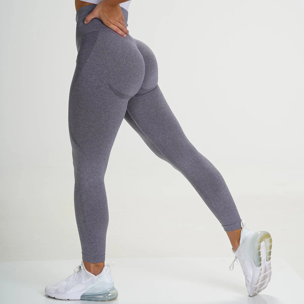 Seamless Sport High-Waist Running Leggings | OWNLUXE