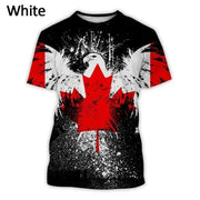 3d Print I Love Canada Graphic Tshirt For Men Casual T-Shirt | OWNLUXE