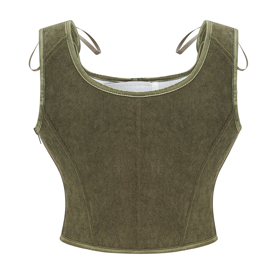 Vintage Lace Boned Waist Cincher Corset | OWNLUXE