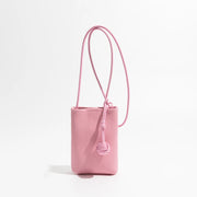 Leather Mini Phone Crossbody Bag – Shop at OWNLUXE
