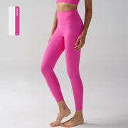 High-Waist Running Yoga Naked-Feel Leggings | OWNLUXE