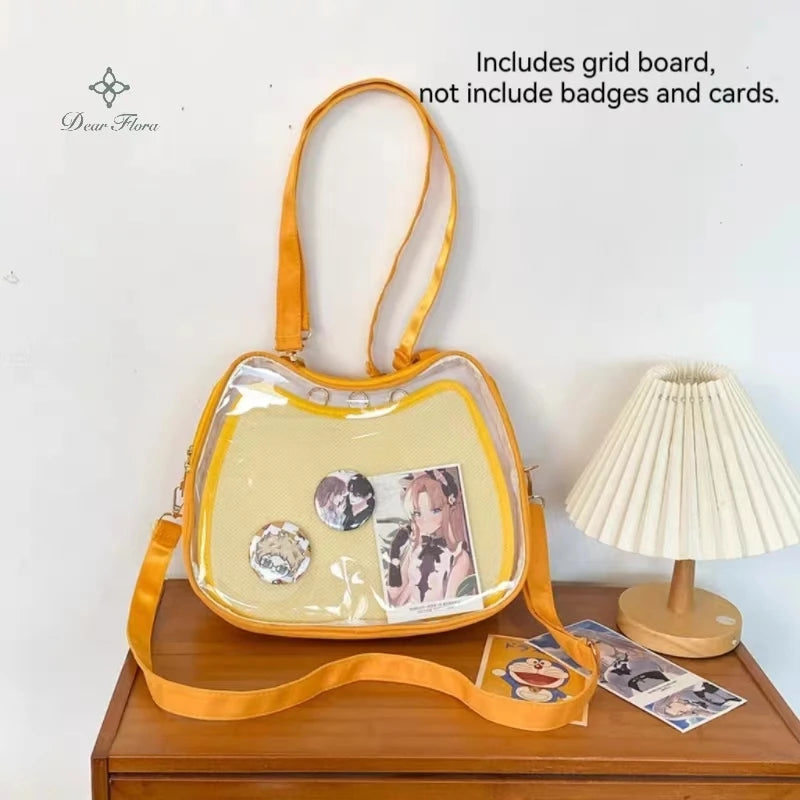 Nylon Transparent Display Ita Bag – Shop at OWNLUXE