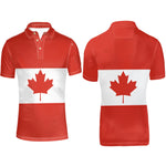 Load image into Gallery viewer, 🍁 Men&#39;s Printed Short-Sleeve Shirt – Casual Style with Canada Pride | Chemise imprimée à manches courtes pour homme – Style décontracté aux couleurs du Canada
