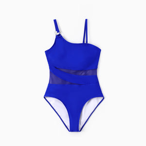 Matching Family Swimwear – Striped Summer Vacation Set | Maillots de bain assortis pour la famille – Ensemble rayé d'été