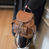 Leftside Women Small Pu Leather Backpacks Korean Fashion | OWNLUXE