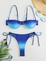 Push Up Tie Dye Bikini | OWNLUXE