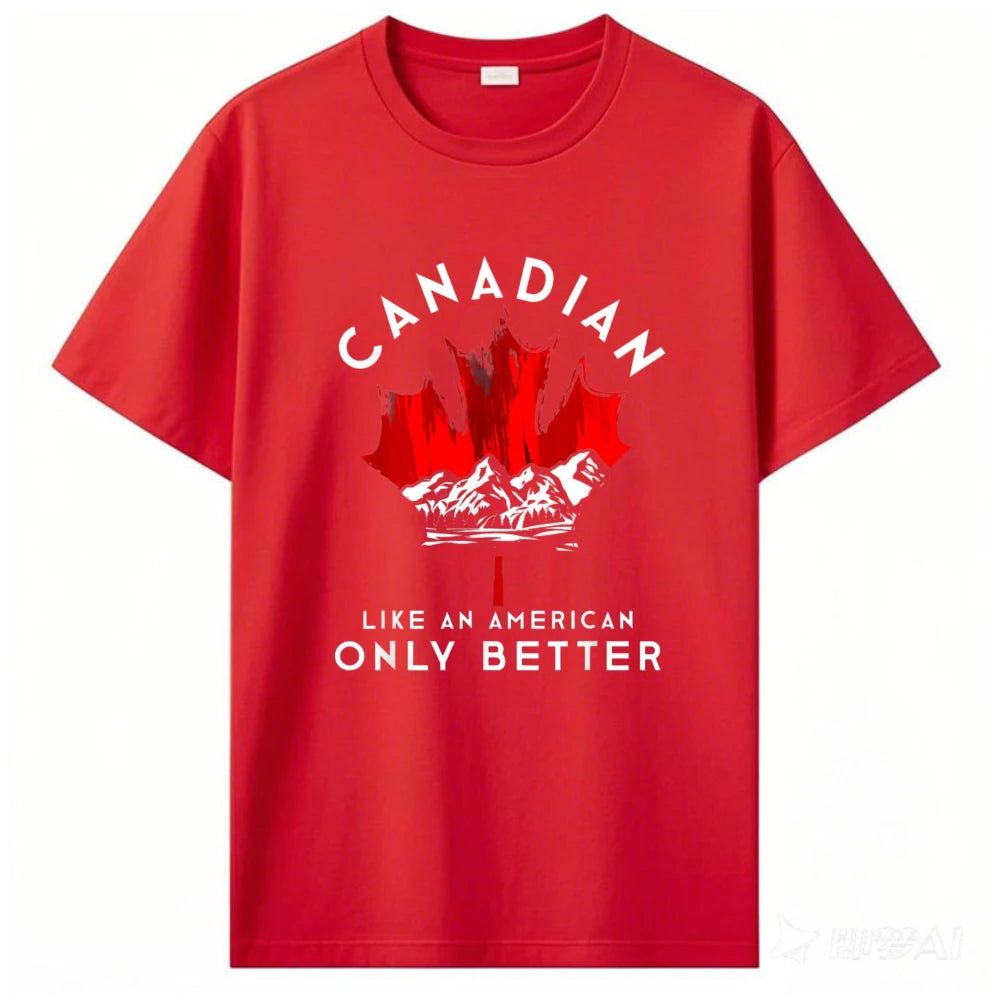 Canada National Day Graphic T-Shirt — Unisex Cotton Tee | OWNLUXE