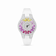Women's Luxury Stainless Steel Zircon Bracelet Watch – Elegant Jewelry Timepiece