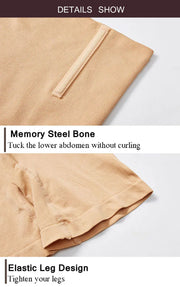 High-Waist Tummy Control Shaper Shorts - Butt Lifter Shapewear