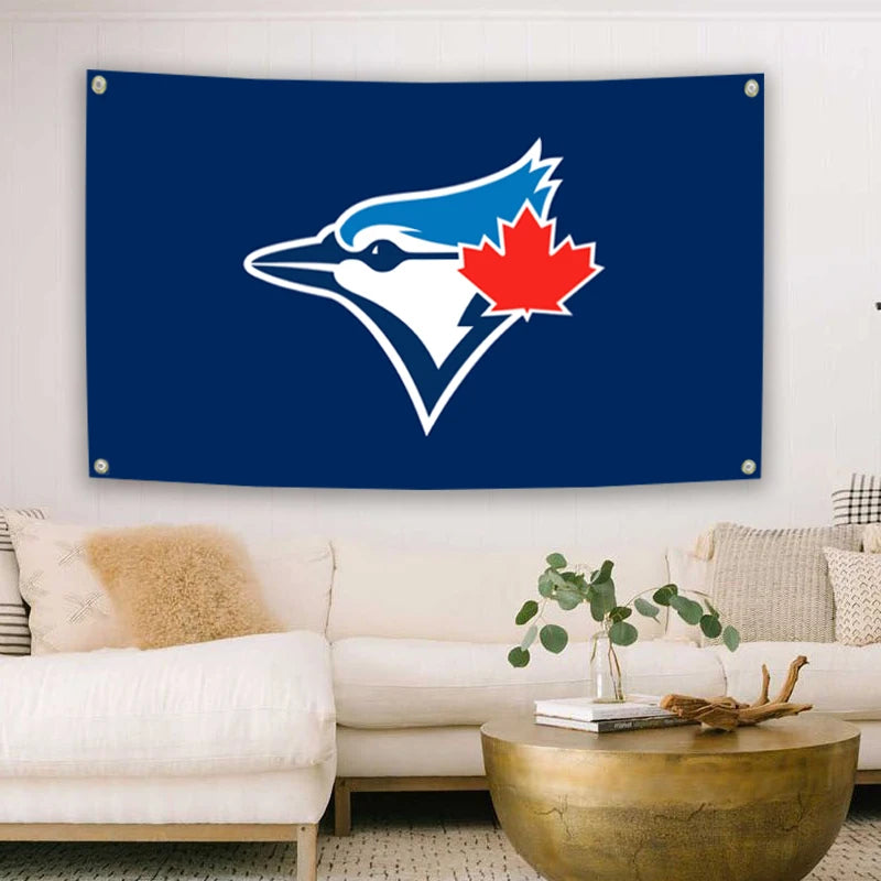 Toronto Blue Jays Flag – Indoor & Outdoor Polyester Banner | OWNLUXE