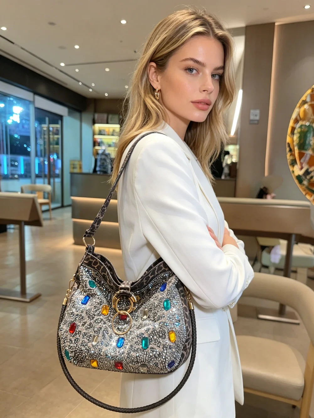 Spacious Genuine Leather Crossbody Bag | OWNLUXE