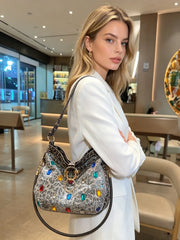 Spacious Genuine Leather Crossbody Bag | OWNLUXE