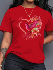 Women's Floral T-Shirt | OWNLUXE