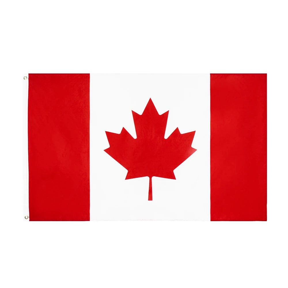 Canada Flag Printed Polyester – Lightweight Outdoor Banner