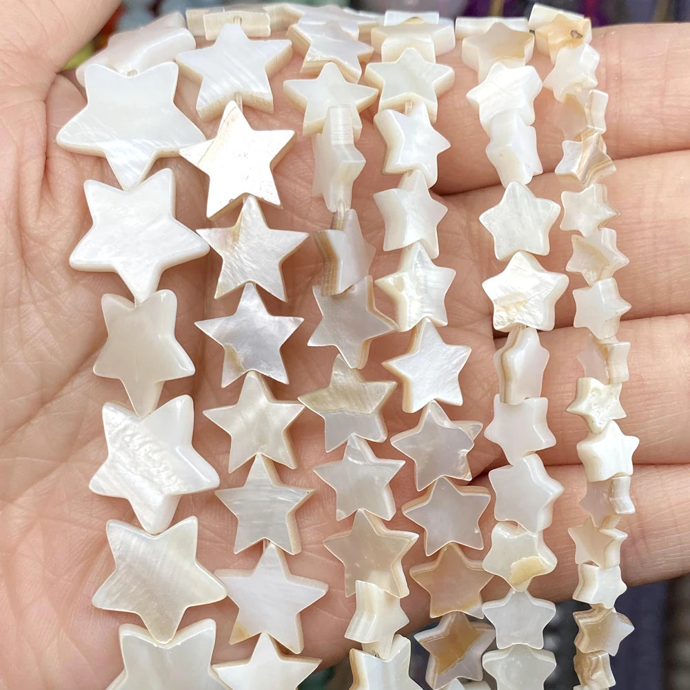 Mother-of-Pearl Heart & Star Beads – DIY Jewelry | OWNLUXE