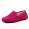 Women's Leather Loafers (Light Grey) | OWNLUXE