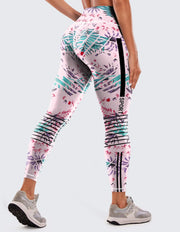 Seamless High-waisted Nude Felling Printed Pants Women's | OWNLUXE