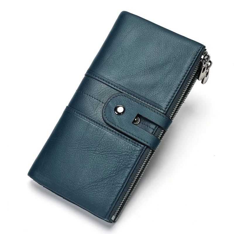Genuine Leather Multi-Card Card Holder Wallet | OWNLUXE