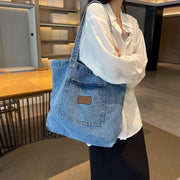 Denim Tote Bag – Shop at OWNLUXE