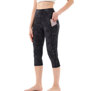 Calf-Length Jogger Leggings - Ponte-De-Roma Yoga Pants for Women