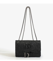 Sequined Chain Crossbody Bag – Luxury Shoulder Messenger Purse | OWNLUXE