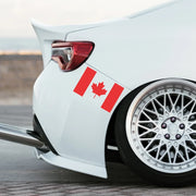 Canada Flag Car Sticker – Waterproof PVC Decal