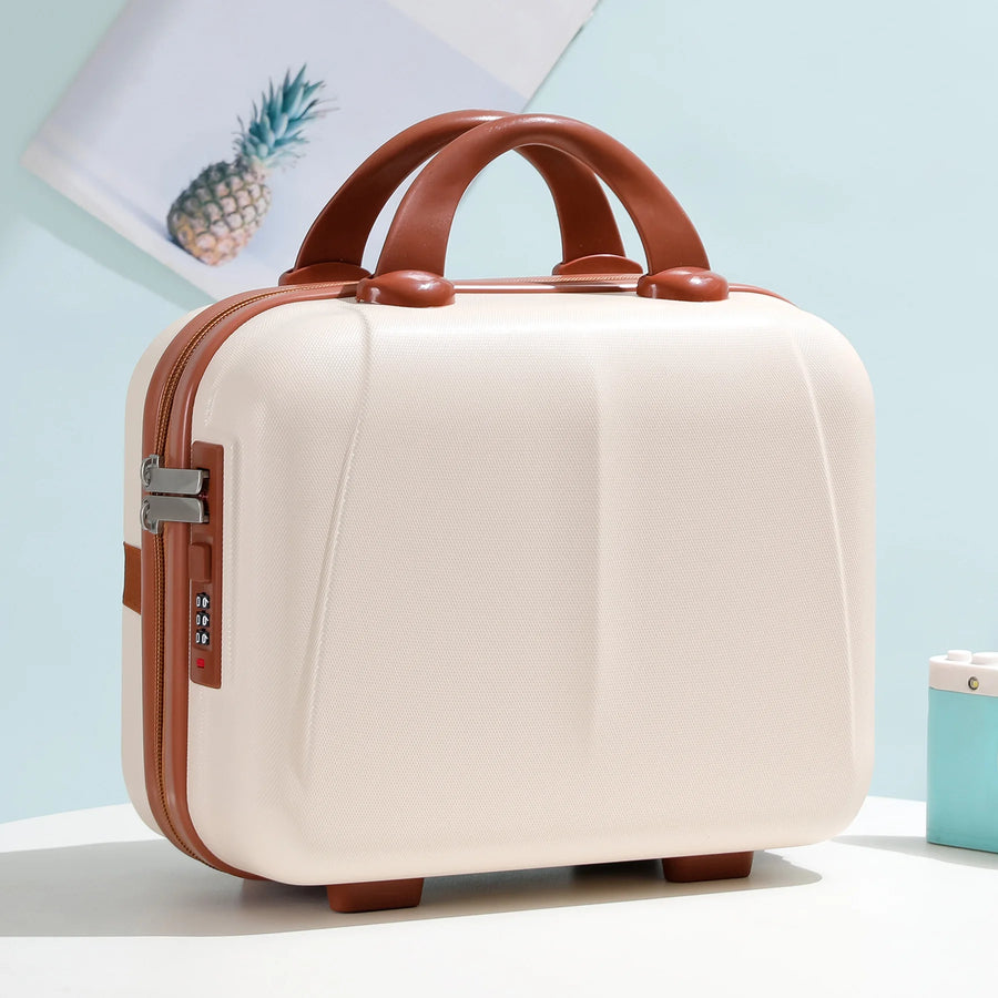 Mini Travel Suitcase – Portable Makeup & Organizer Case