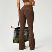 Yoga Pocket Flared Sport Leggings | OWNLUXE