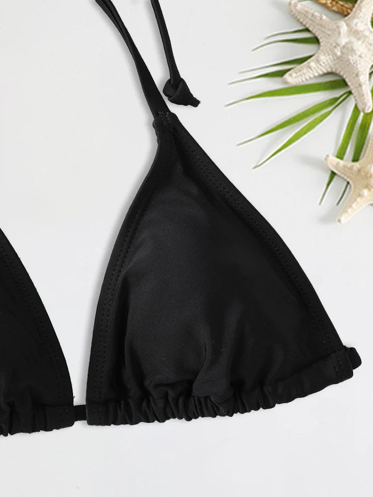 Thong Swimsuit Bikini Set | OWNLUXE