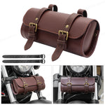Load image into Gallery viewer, Motorcycle Fork Tool Bag – Multi-Position Saddle Storage
