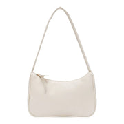 Retro Bow Casual Tote - Structured PU Leather Shoulder Handbag | OWNLUXE
