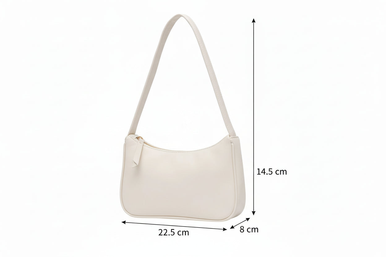 Retro Bow Handbag – Structured PU Leather Shoulder Bag | OWNLUXE