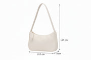 Retro Bow Handbag – Structured PU Leather Shoulder Bag | OWNLUXE