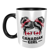 Canada Canadian Maple Leaf Roundel Mug Funny Ceramic Coffee Cups Tea Mugs Milk Cup Drinkware Gift for Friends