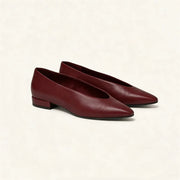 Women's Pointed Toe Leather Pumps – Shop at OWNLUXE