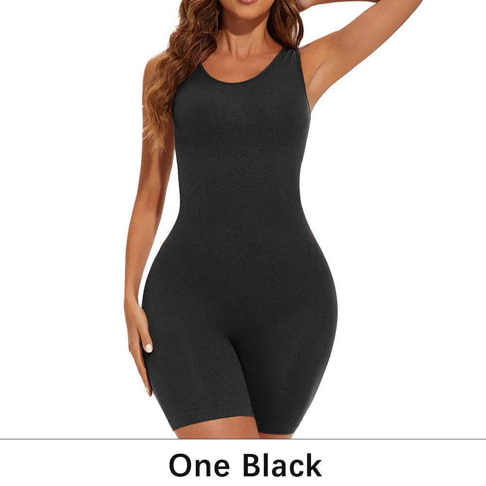 Firm Control Shaping Bodysuit – Wire‑Free, Cupless Shapewear