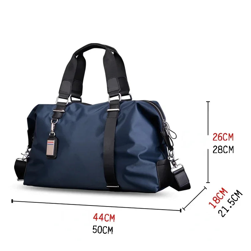 Spacious Nylon Travel Duffel Bag | OWNLUXE
