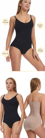 Tank Top Bodysuit Shapewear with Tummy Control & Shorts