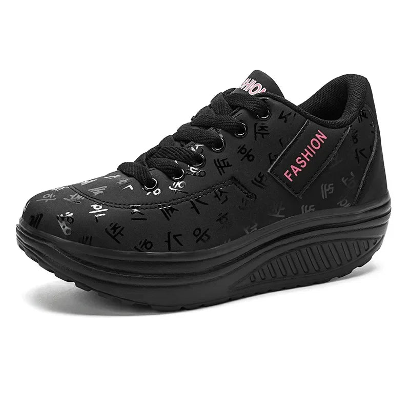 Women’s Lightweight Lace-Up Sneakers – Everyday Comfort