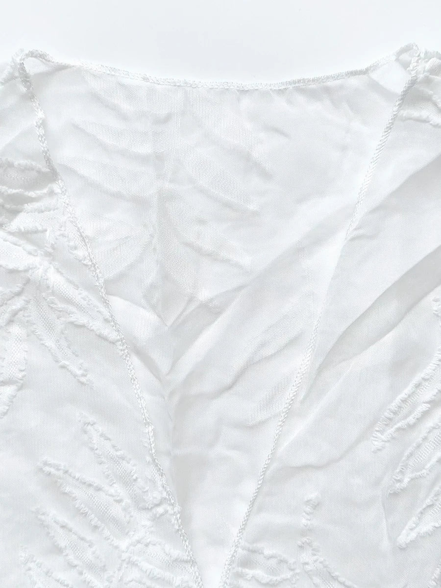 Women's Swim Cover-Up (White) | OWNLUXE