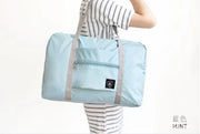 Nylon Travel Bag – Lightweight Soft Weekender Duffle that Packs Flat