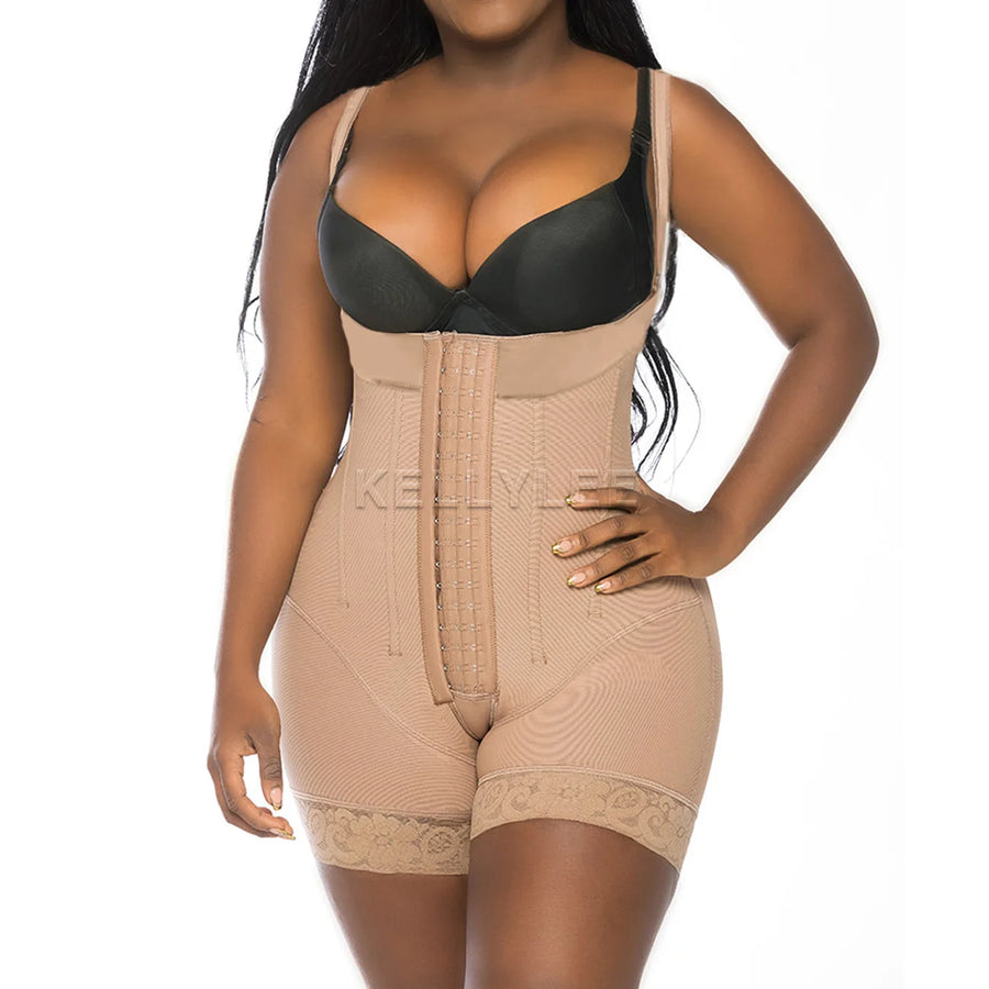 High-Waist Seamless Slim-Fit Postpartum Shorts | OWNLUXE