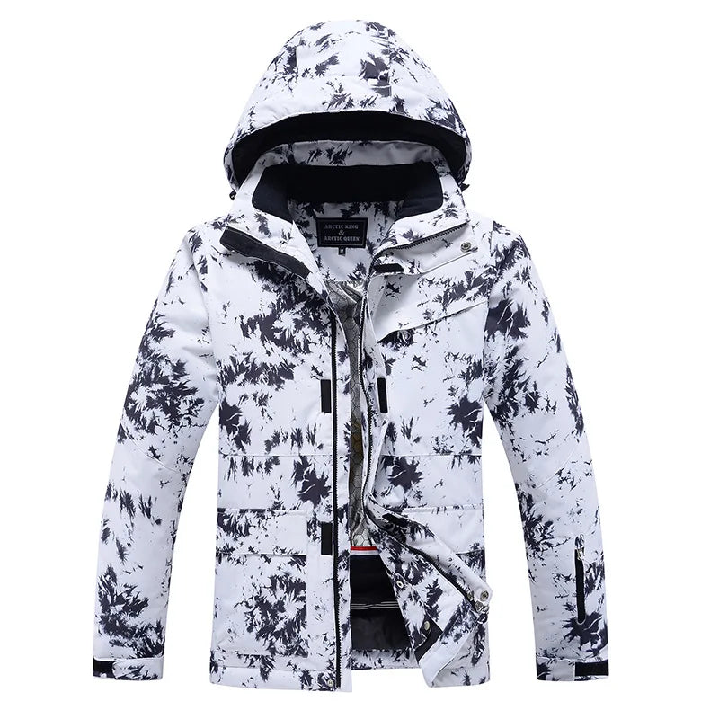 Women’s Thick Warm Ski Suit Set – Waterproof Winter Gear