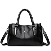 VANDERWAH 3-Layer Designer Shoulder Bag - Luxury Crossbody Tote | OWNLUXE