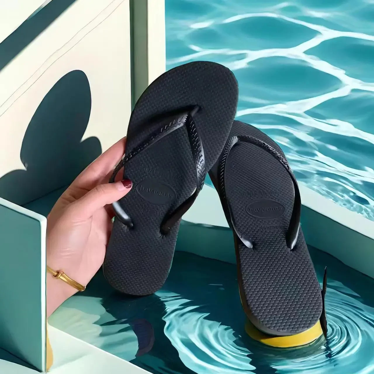 Women’s Flip Flops – Summer Beach & Travel Outdoor Slippers