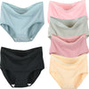 Women's High-Waist Breathable Cotton Briefs (Beige) | OWNLUXE